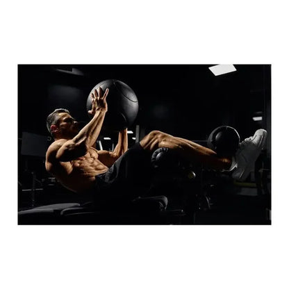 Fitness Motivation Canvas Art  Sexy Bodybuilding Girl Poster Gym Weightlifting Wall Decor for Living Room Bedroom Home Gym Fitne