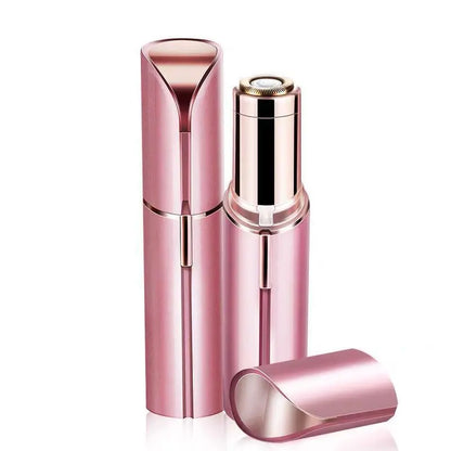 HOMEFISH Lipstick-Shaped Electric Hair Remover Eyebrow Shaper Women's Hair Removal Device Mini Facial Hair Removal Instrument