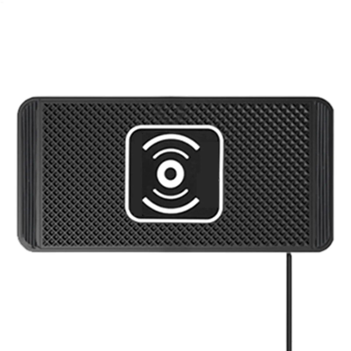 Car Wireless Charging Pad 15W Wireless Auto Phone Charger Pad Automatic Sensing Charging Mat Non-Slip Silicone mat For Phone