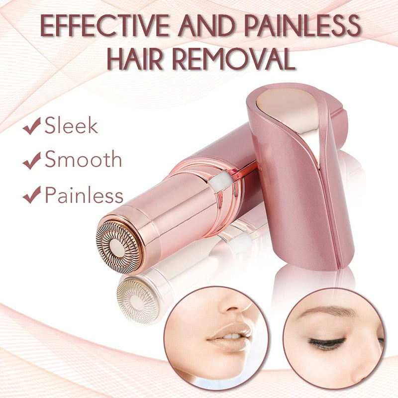 Lipstick Shaped Electric Hair Removal Device Women S Facial Hair Removal Instrument Portable Full Body Water Wash Shaving Device