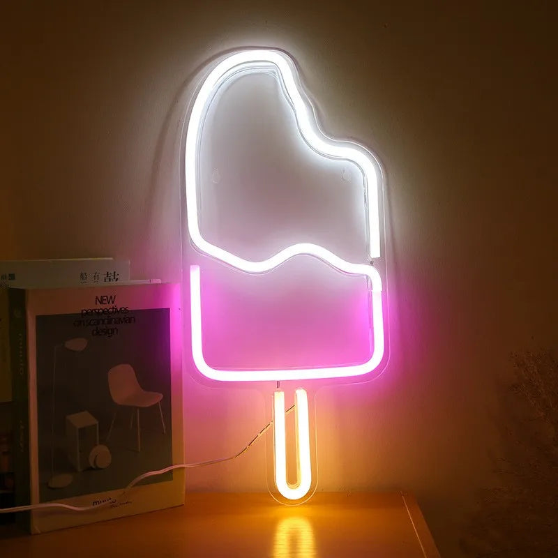 LED Neon Signs Acrylic Custom Neon Sign Kids Name Birthday Logo Personalized Family Home Wedding Wall Decor LED Lights Gifts