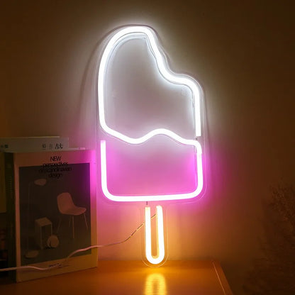 LED Neon Signs Acrylic Custom Neon Sign Kids Name Birthday Logo Personalized Family Home Wedding Wall Decor LED Lights Gifts