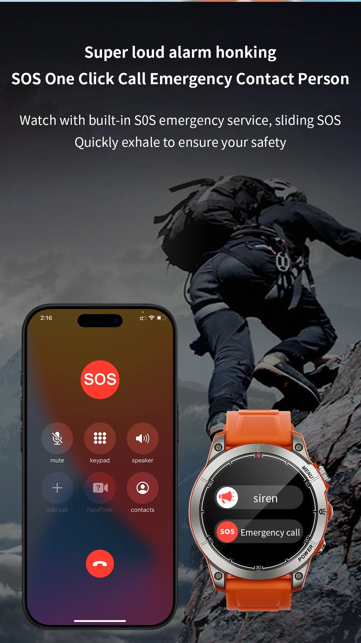 Smart Watch Man Fitness Tracker Miltary Connected NFC Compass Aiweile AW45 Sport Bluetooth Call Siri Dialing Korean Hebrew Games