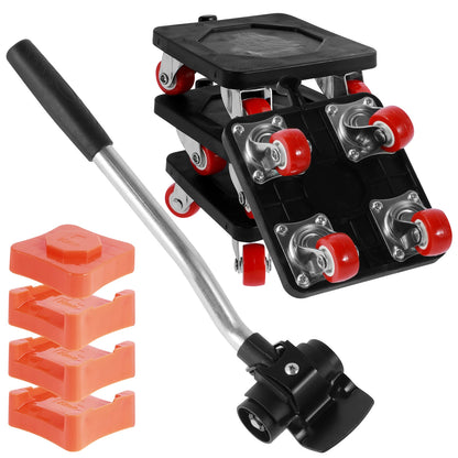 Furniture Moving Transport Roller Set Heavy Duty Furniture Lifiting Caster Tool Furniture Transport Lifter Sliders Roller Tool