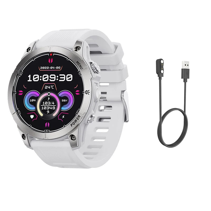 Smart Watch Man Fitness Tracker Miltary Connected NFC Compass Aiweile AW45 Sport Bluetooth Call Siri Dialing Korean Hebrew Games