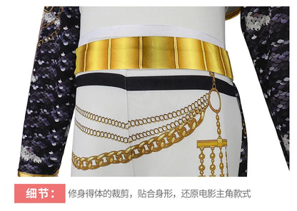 4-12 Years K-POP Rumi Cosplay Girls Clothing Sets Mira 3Pcs Girls Suits Halloween Zoey Birthday Party Costume New Kids Clothes
