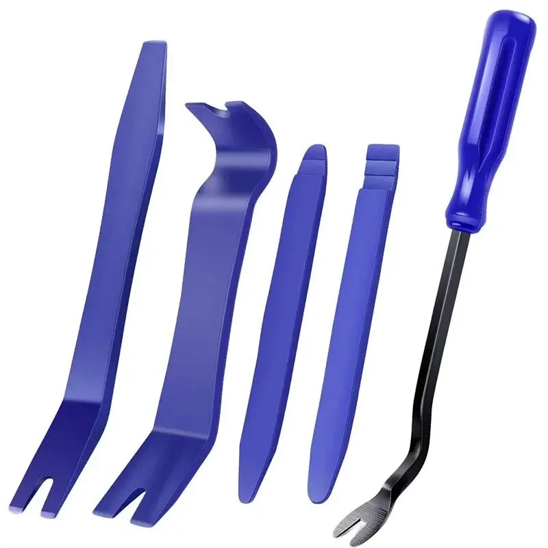 Auto Door Clip Panel Trim Removal Tool Car Audio Disassembly Kits Navigation Disassembly Installer Prying Automobile Nail Puller