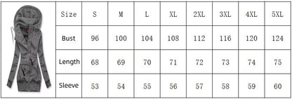 Women Oversize Hoodies Sweatshirts Pullovers Hoodie Female Patchwork Sweatshirt Autumn Warm Hoody Zipper UP Tops