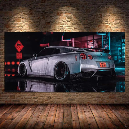 Car Wall Art Picture Vehicle Modern Canvas Painting Poster and Print for Living Room Bedroom Home Decor