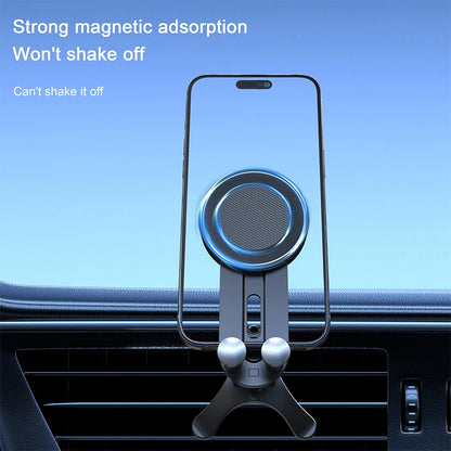Magnetic Phone Mount for Car Compatible for Magsafe Car Mount, Not Blocking Air Vent, Strengthen Magnetic Car Phone Holder