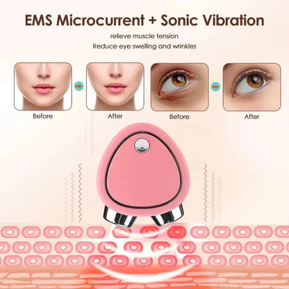 Microcurrent Facial Device Enhances The Ability to Lift The Face and Tighten The Skin Facial Wrinkle Equipment for Women