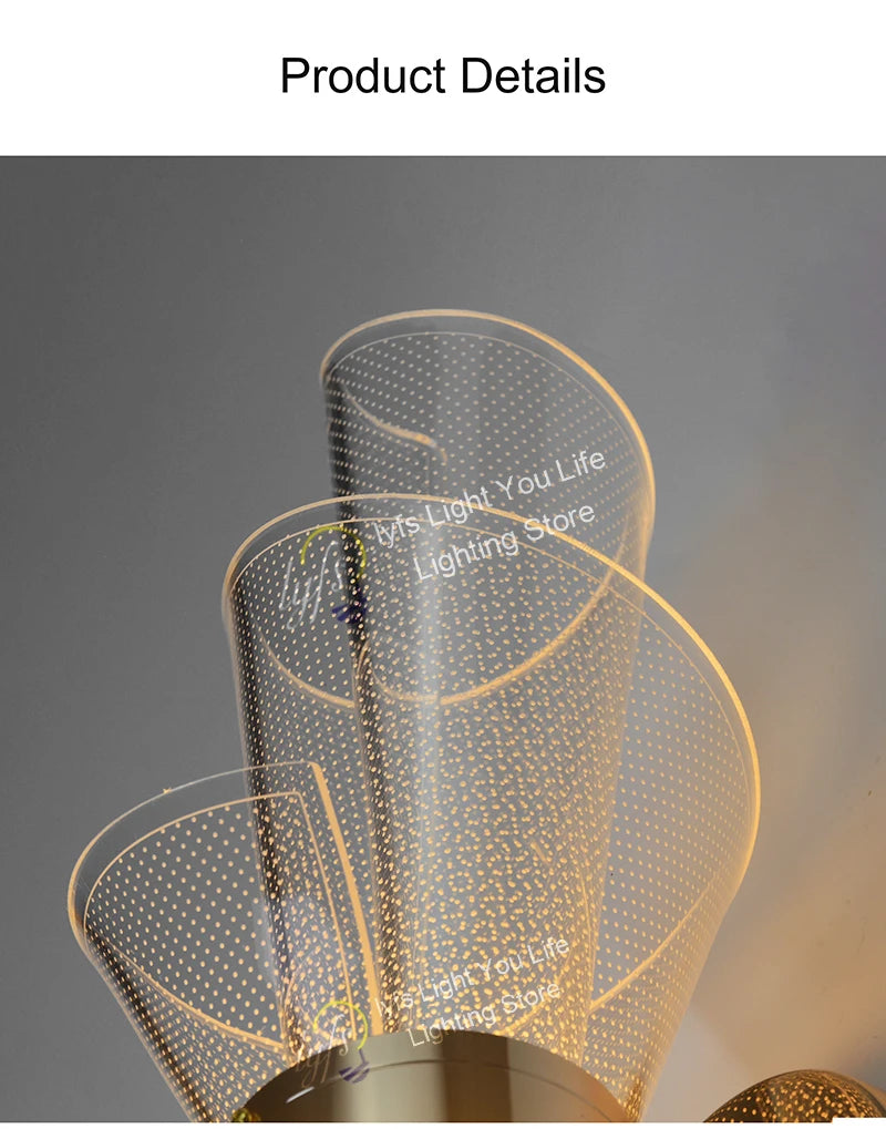 Nordic LED Wall Light Sconce Interior Lighting Lamps For Home Living Room Bedroom Study Corridor Decoration Bedside Wall Lamp