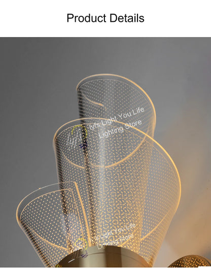 Nordic LED Wall Light Sconce Interior Lighting Lamps For Home Living Room Bedroom Study Corridor Decoration Bedside Wall Lamp