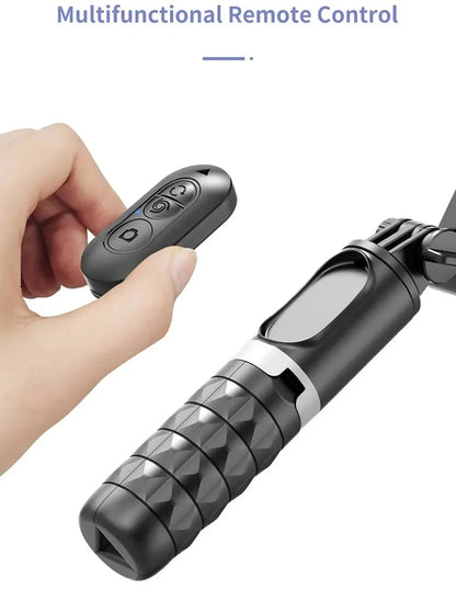 360 Rotation Following Shooting Mode Gimbal Stabilizer Selfie Stick Tripod Gimbal Phone Smartphone Live Photography