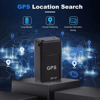 Motorcycle Car Gps Tracker Gf07 Mini Tracking Locator Magnetic Vehicle Tracker Locator for Pets Child Elderly Gps Position App