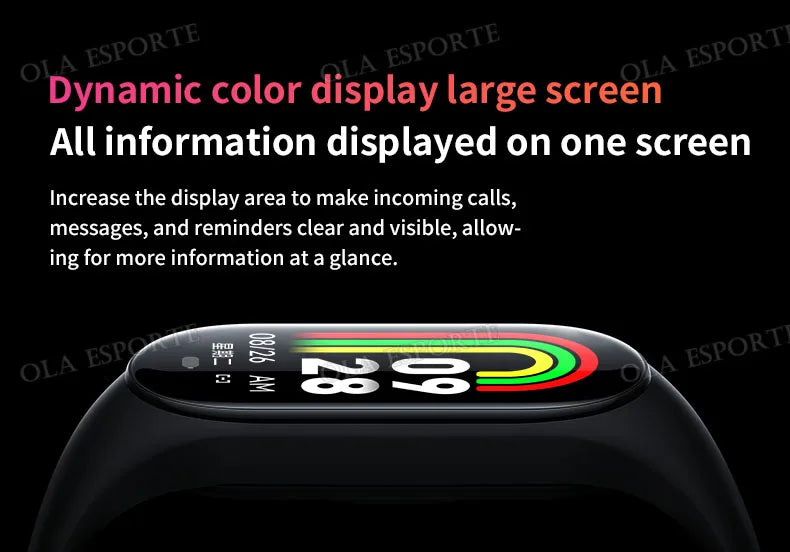 Sports Smart Watch Music Control Fitness Calorie Track Bracelet Phone Information Remind Steps Bluetooth Smart Watches M8 Band