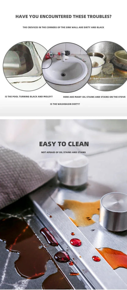 Waterproof and Stain-Resistant Nano Tape: Easy Apply to Seal Pools, Kitchens, for Home & Restaurant Use on Various Surfaces
