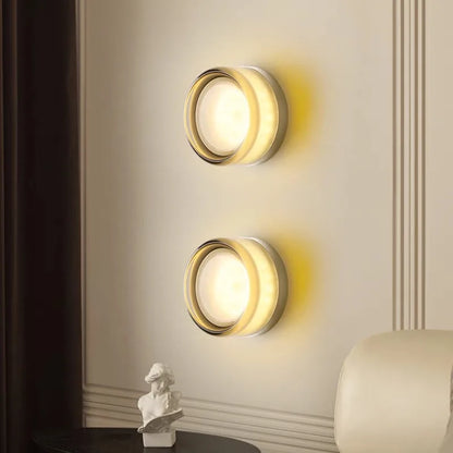 Nordic LED Wall Lamp Designer Small Wall Sconces Bedside Room Decor Light Living Room Hotel Aisle Smoke Grey Lighting Fixture