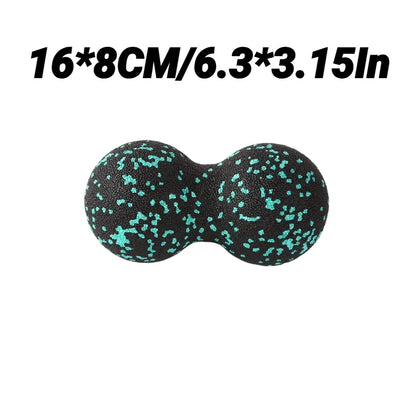 Yoga Peanut Balls Body Massage Fascia Ball Suit Foam Block High Density Muscle Relaxation Lacrosse Exercise Fitness Relieve Pain