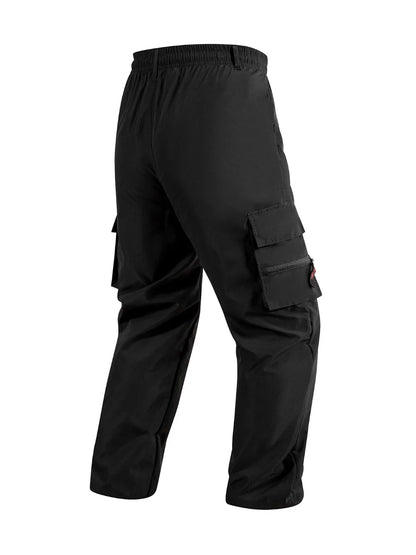 Men's Cargo Pants Spring Autumn Multi-Pockets Work Trousers Outdoor Casual Solid Color Long Pants Hiking Jogger Male Clothing