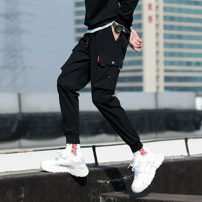 Men Cargo Tactical Pants Work Combat Multi-pockets Casual Training Trousers Overalls Clothing Joggers Hiking Mens Cargo Pant 1PC