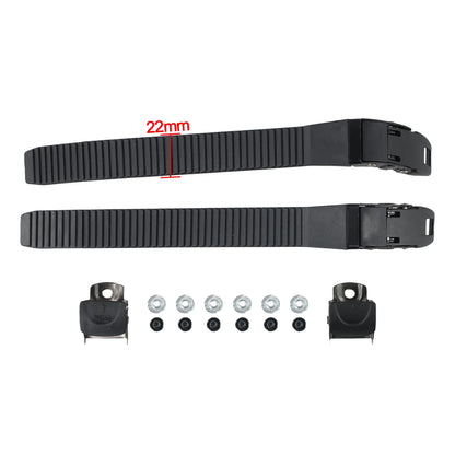 Roller Skates Strap Fastening Straps Lnline Part Safe Shoe 210*22*5mm 2Pcs Accessories Buckle Hockey Easy To Use