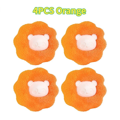 Magic Laundry Ball Set Can Be Reused Clothes Hair Cleaning Tools Pet Hair Removal Device Washing Machine Products Household Home