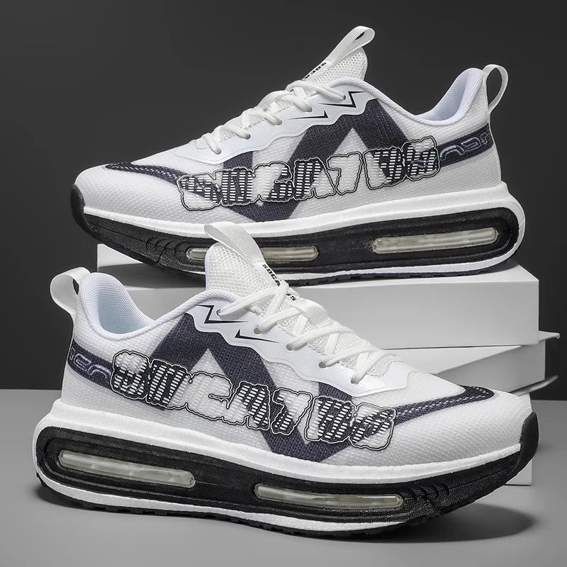 Men's Sneakers - Lightweight Low-Top Design, Cushioned Soles, Suitable for All Occasions, Ideal for Fitness, Jogging, Daily Commuting, and Casual Wear - Minimalist Sports Style (Unisex)