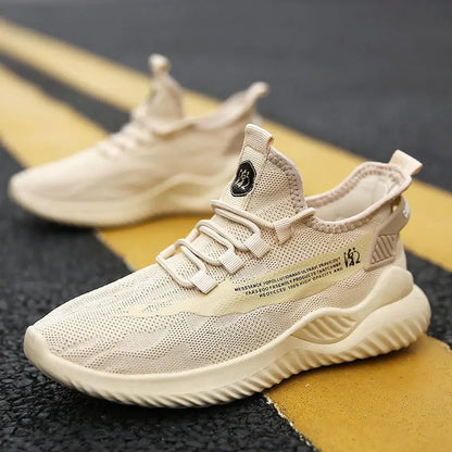 Men Sneakers 2026 Men Tennis Shoes New Fashion Spring and Summer Leisure Walking and Running Breathable Flat Bottom Gym Sports