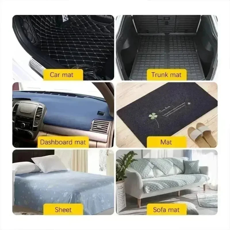 Nylon Double-sided Adhesive Sofa Self-adhesive Foot Pad Invisible Fixing Stickers Punch-free Non-slip Velcro  Self Adhesive