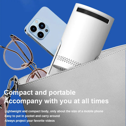 Mini Projector Native  3D Stereo Sound Multi-function Console Outdoor With Bluetooth Home Theater Cinema Portable Projectors