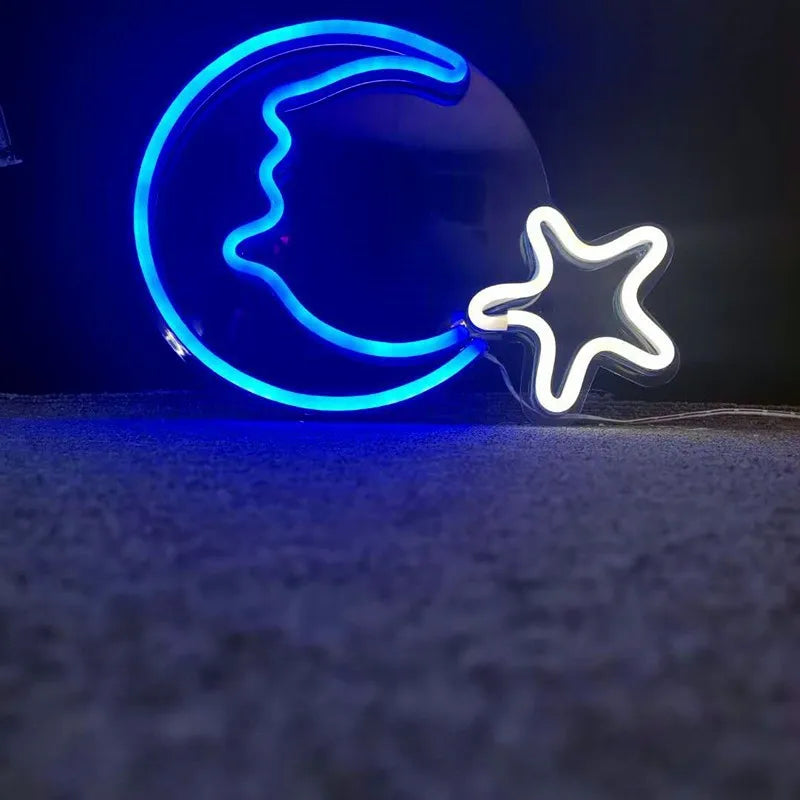 LED Neon Signs Acrylic Custom Neon Sign Kids Name Birthday Logo Personalized Family Home Wedding Wall Decor LED Lights Gifts