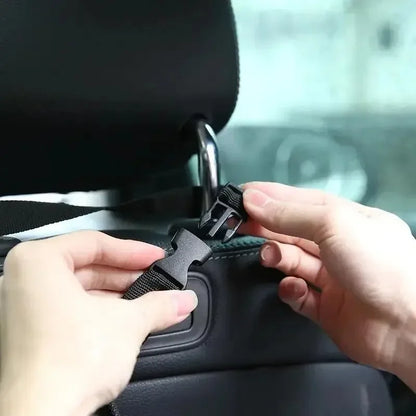 Universal Car Garbage Bag Back Seat Headrest Litter Trash Garbage Can