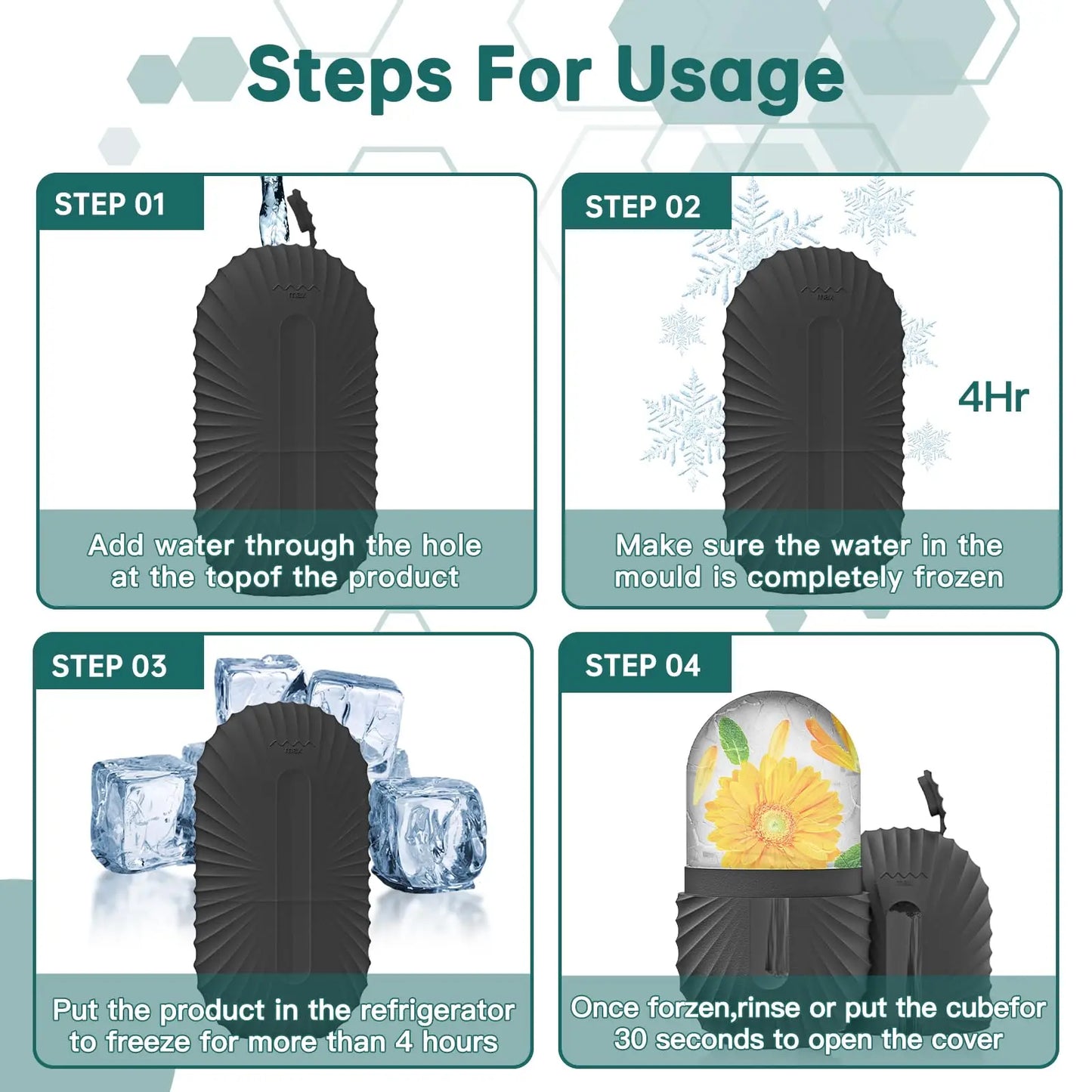 1/2/3pcs Ice Face Roller Facial Skincare Ice Roller Facial Roller GuaSha Face Tool Set Face Massage Roller Lifting Contouring