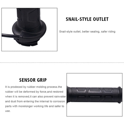 Motorcycle Hand Heated Grips Electric Molded Grips Scooter Moped Bar Hand Warmer 22mm motocross vespa Adjustable Hot Grip Handle