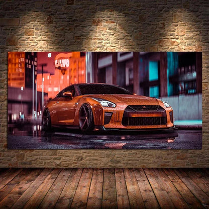 Car Wall Art Picture Vehicle Modern Canvas Painting Poster and Print for Living Room Bedroom Home Decor