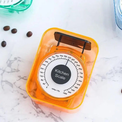 Kitchen Scale Restaurant Cooking With Easy Reading Mechanical Tool Spring Kitchen Weighing 1kg Portable Dial Scale Vegetabl