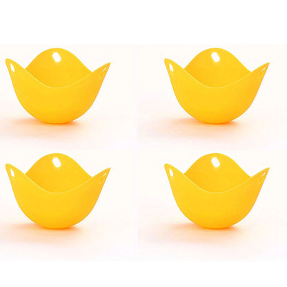 Silicone Egg Poacher Cups Egg Boiler Mold Cup for Microwave Air Fryer Stovetop Eggs Cooking