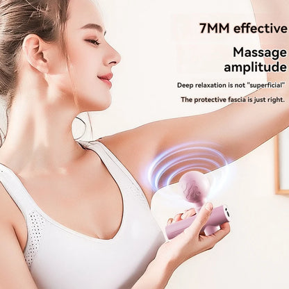 2025 New USB Mini Massage Gun Fascia Machine Muscle Relaxation Vibrating Gun Rod Massage Fitness Equipment Neck Grab Fascia Gun