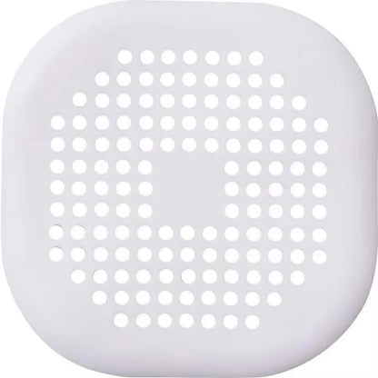 Square Silicone Drain Sticker Bathroom Sewer Hair Filter Drain Cover Household Bathroom Drain Mat