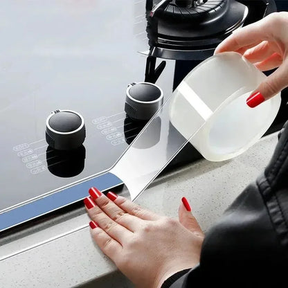 Waterproof and Stain-Resistant Nano Tape: Easy Apply to Seal Pools, Kitchens, for Home & Restaurant Use on Various Surfaces