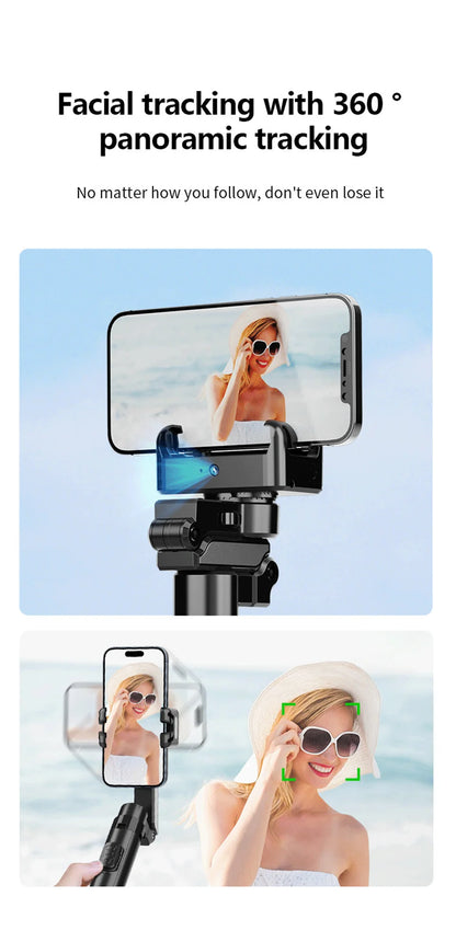 FANGTUOSI 2026 NEW Foldable Smartphone Handheld Gimbal Cellphone Video Record Vlog Stabilizer for iPhone 14 Xiaomi Huawei