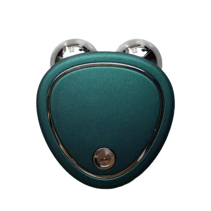 Green EMS Face Lift Massager Machine Roller Microcurrent Facial Device Beauty Instrument Rejuvenation Tighten Skin Face Tool