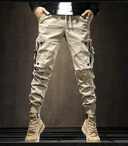 Men's Cargo Pants Outdoor Male Trousers Hiking Motorcycle Slim Trekking Biker Stretch Regular Fit Fashion Cheapest Large Size