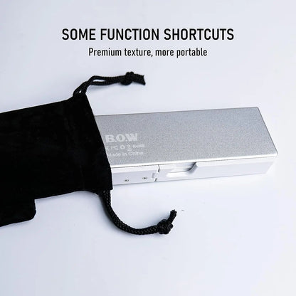 Foldable Bluetooth Keyboard with Magnetic Stand Aluminum Alloy Mini Folding Keyboard Rechargeable Keyboard for Tablet,iPad