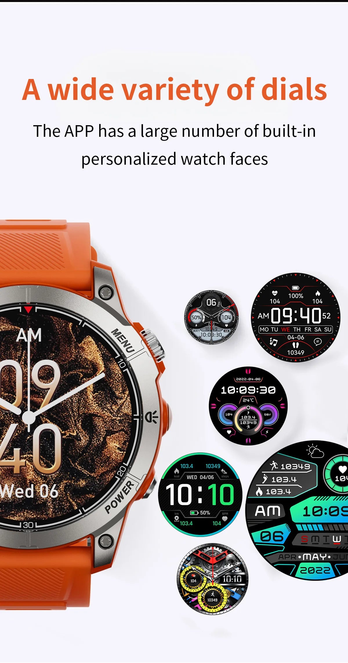 Smart Watch Man Fitness Tracker Miltary Connected NFC Compass Aiweile AW45 Sport Bluetooth Call Siri Dialing Korean Hebrew Games