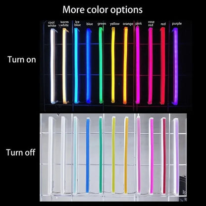 LED Neon Sign USB Powered Neon Signs for Wall Decor Aesthetic for Game Room Man Cave Bedroom Club Party Bar Shop Nightlight