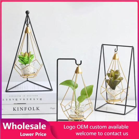 Creative Home Decoration Crafts Imitation Potted Plant Basket Nordic Furnishing Ornaments Art Livingroom Bedroom Hotel Decor