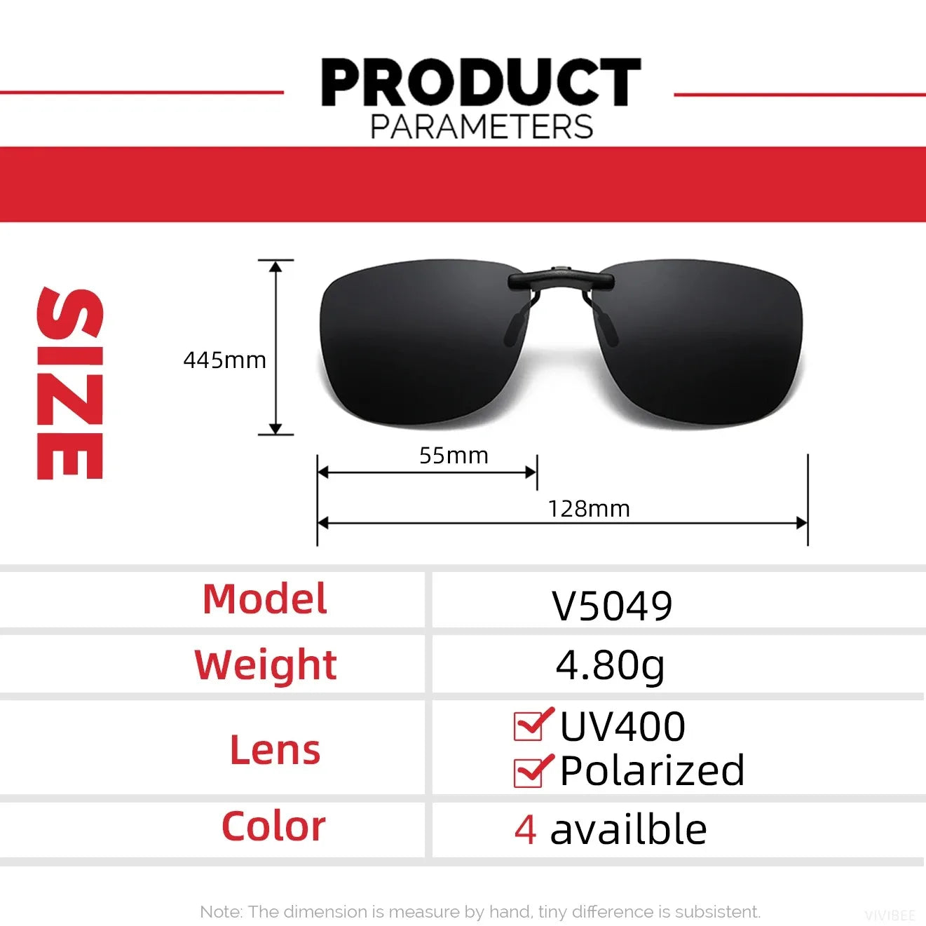 Men Driving Clip On Sunglasses for Myopia Eyeglasses Vintage Women Square Night Vision Fishing UV400 Sun Glasses