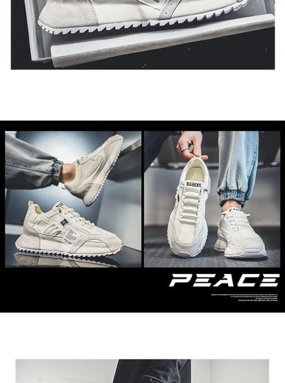 Mens Sneakers Luxury Brand Casual Shoes Breathable Sport Running Shoes Tennis Training Shoes for Men Platform Vulcanize Footwear